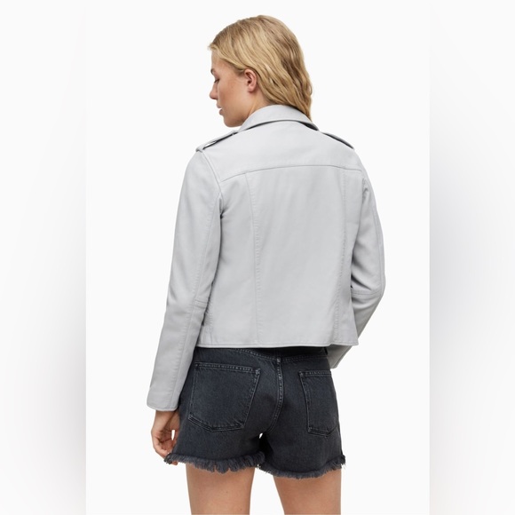 All Saints Fern Biker Jacket - Picture 4 of 12